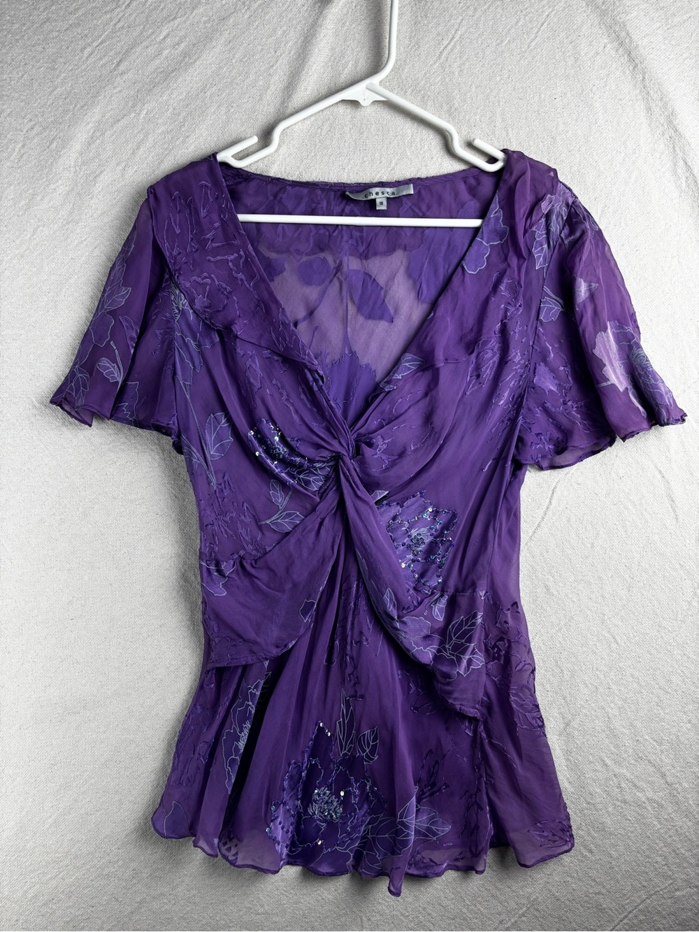 Chesca size 18 blouse top